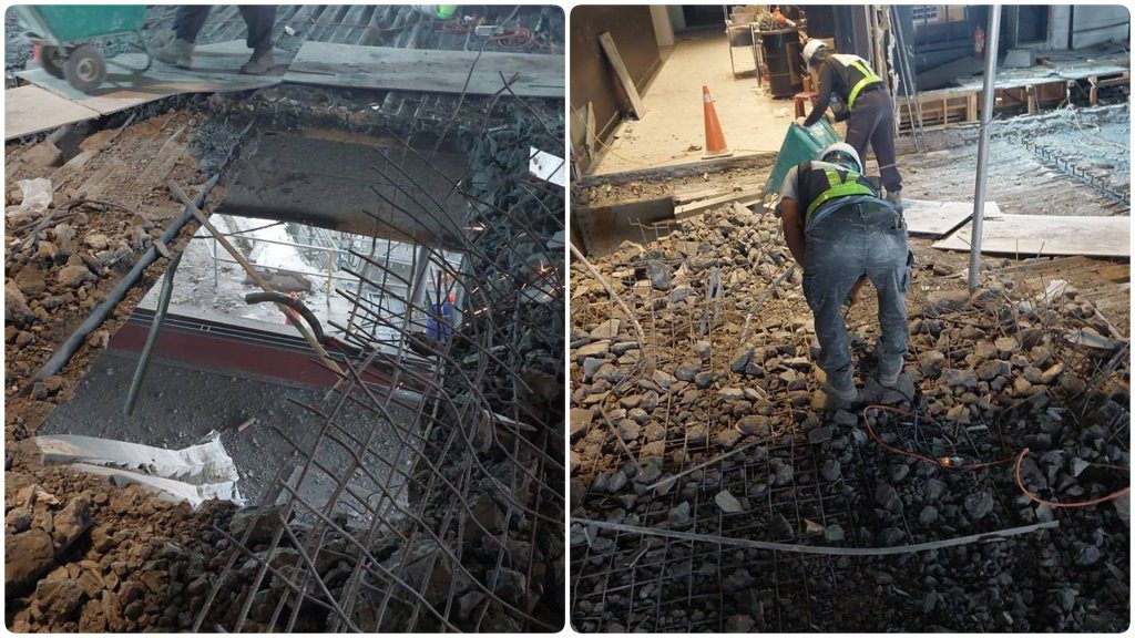 台中新光三越傳鐵板崩塌  業者稱安全無虞