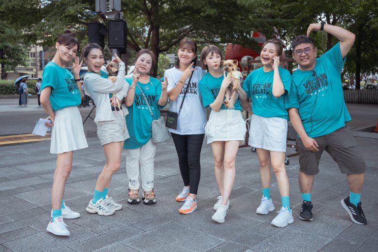 兩千人無肉永續健走 國際Vegan市集共創綠色生活 兩千人無肉永續健走 國際Vegan市集共創綠色生活