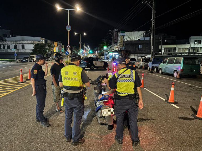 新竹縣警啟動暑期深夜防危駕專案　嚴打改裝車、夜間車聚噪音亂象