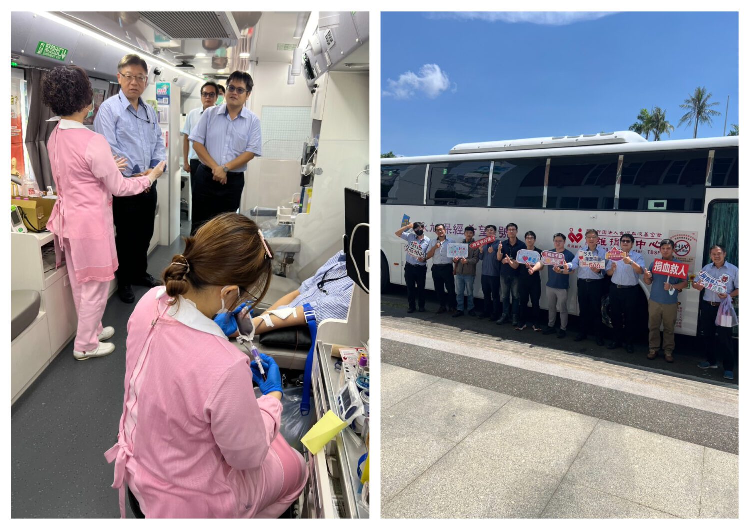 台灣中油煉製事業部啟動「熱血中油」 季存厚執行長率隊挽袖傳愛