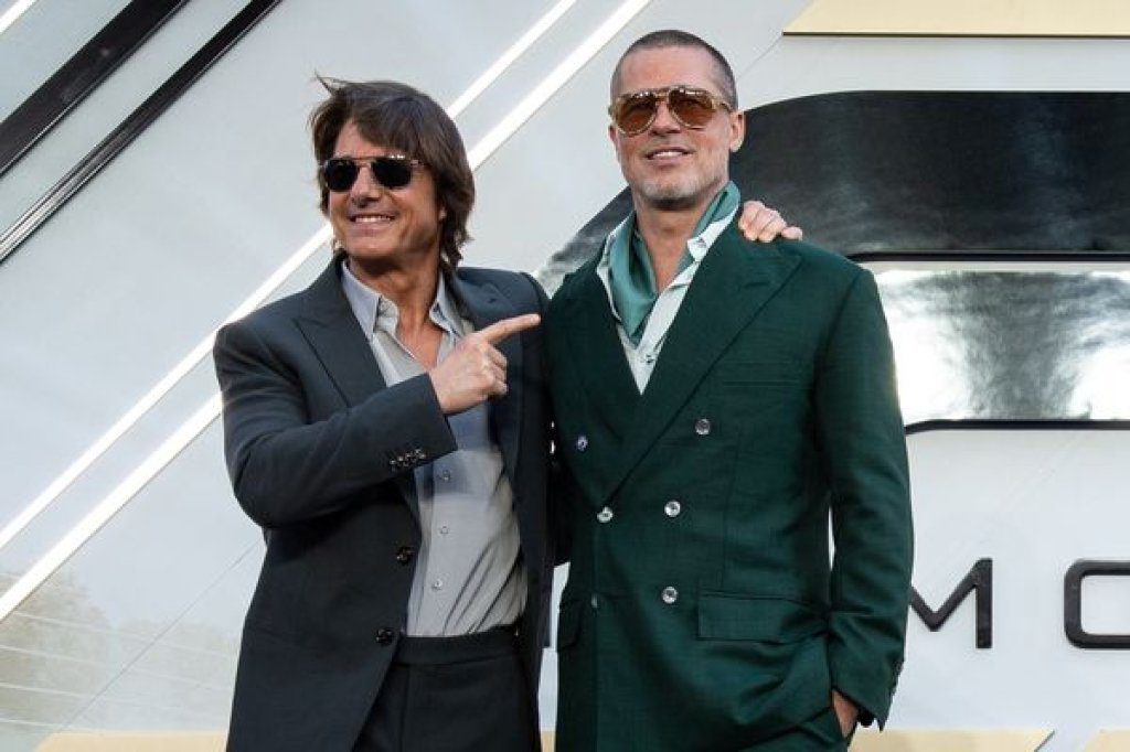 男神世紀合體!阿湯哥驚喜現身布萊德彼特電影首映 男神世紀合體!阿湯哥驚喜現身布萊德彼特電影首映