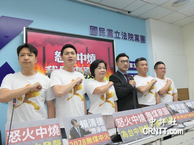 台中6藍委齊轟民進黨　無視無煤中火民意