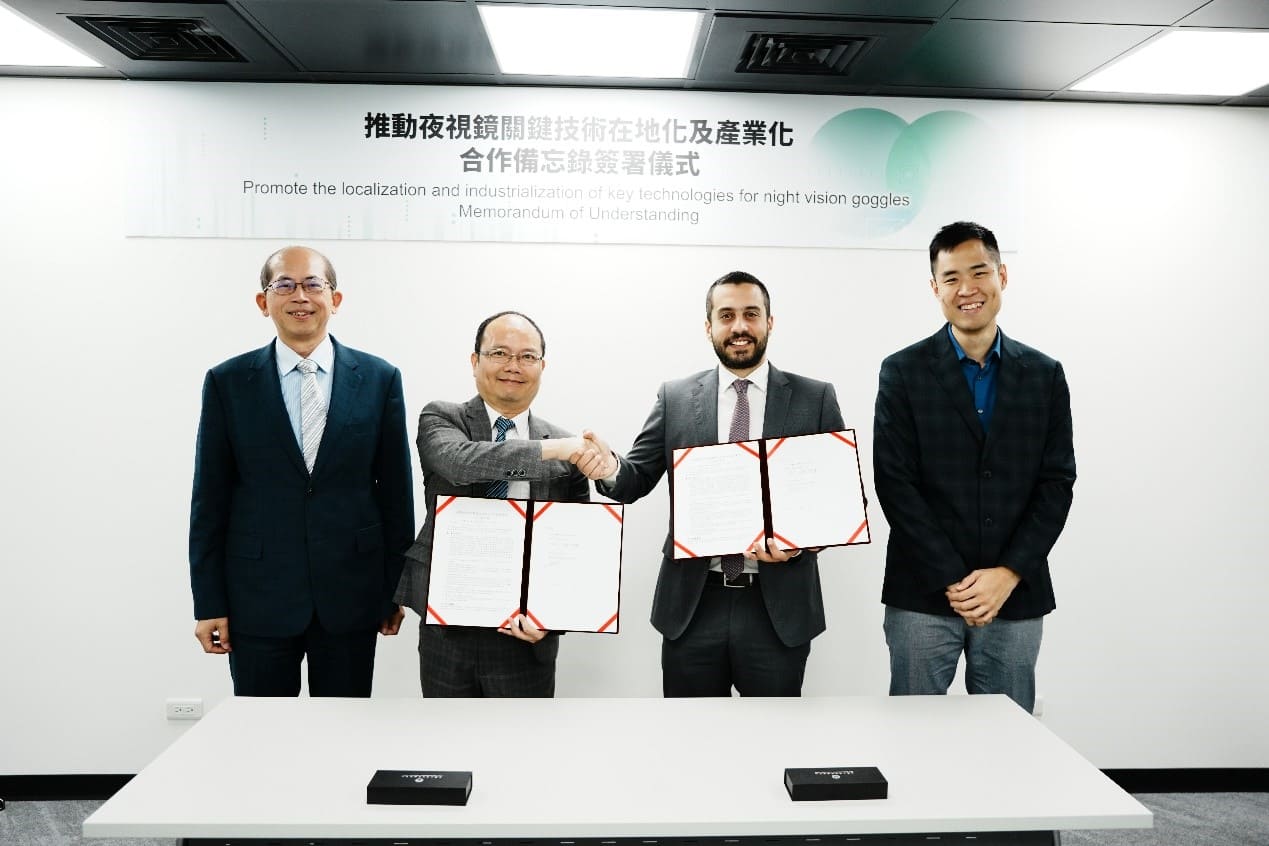 金屬中心聯合希臘Theon Sensors 推動夜視鏡關鍵技術產業在地化 金屬中心聯合希臘Theon Sensors 推動夜視鏡關鍵技術產業在地化