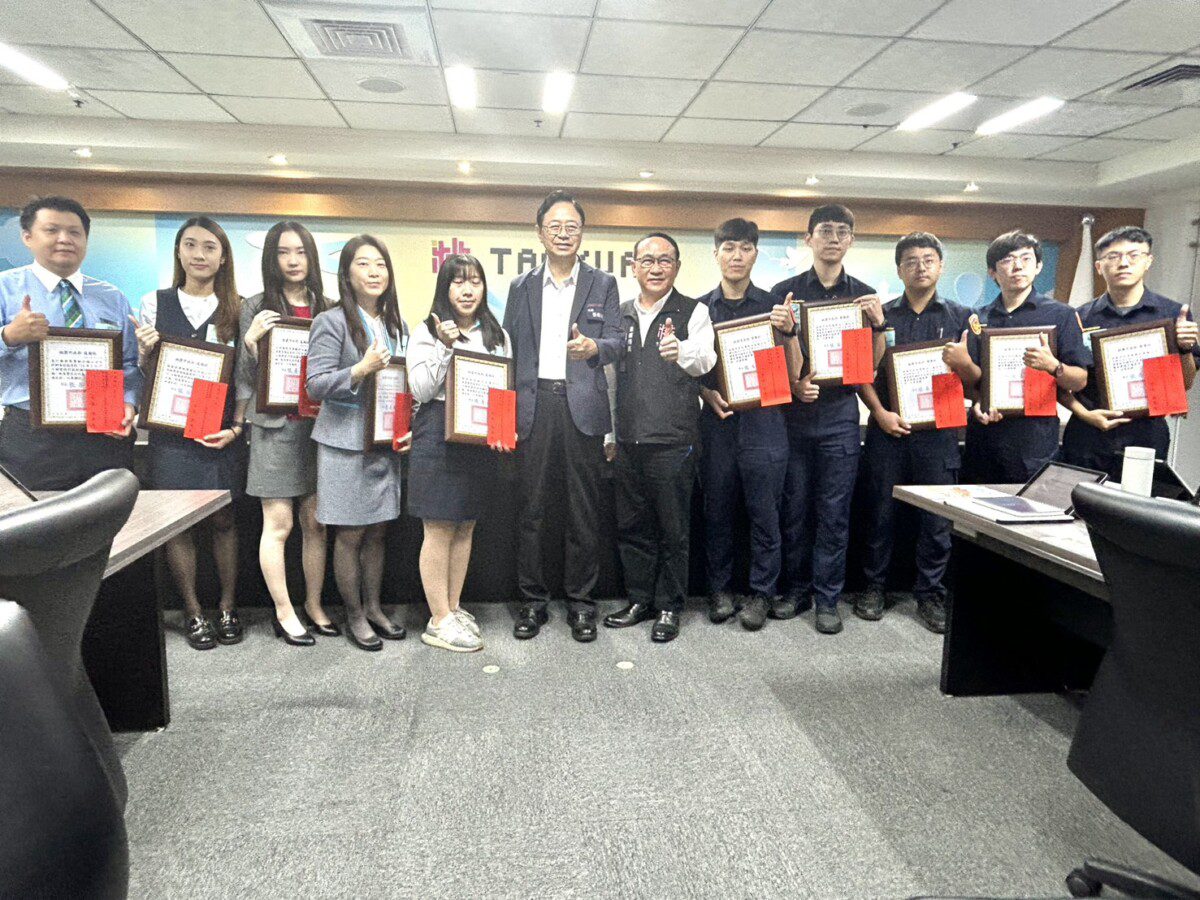 114年5月警銀合力攔阻詐騙逾8,350萬元 張善政市長表揚14位有功人員 114年5月警銀合力攔阻詐騙逾8,350萬元 張善政市長表揚14位有功人員