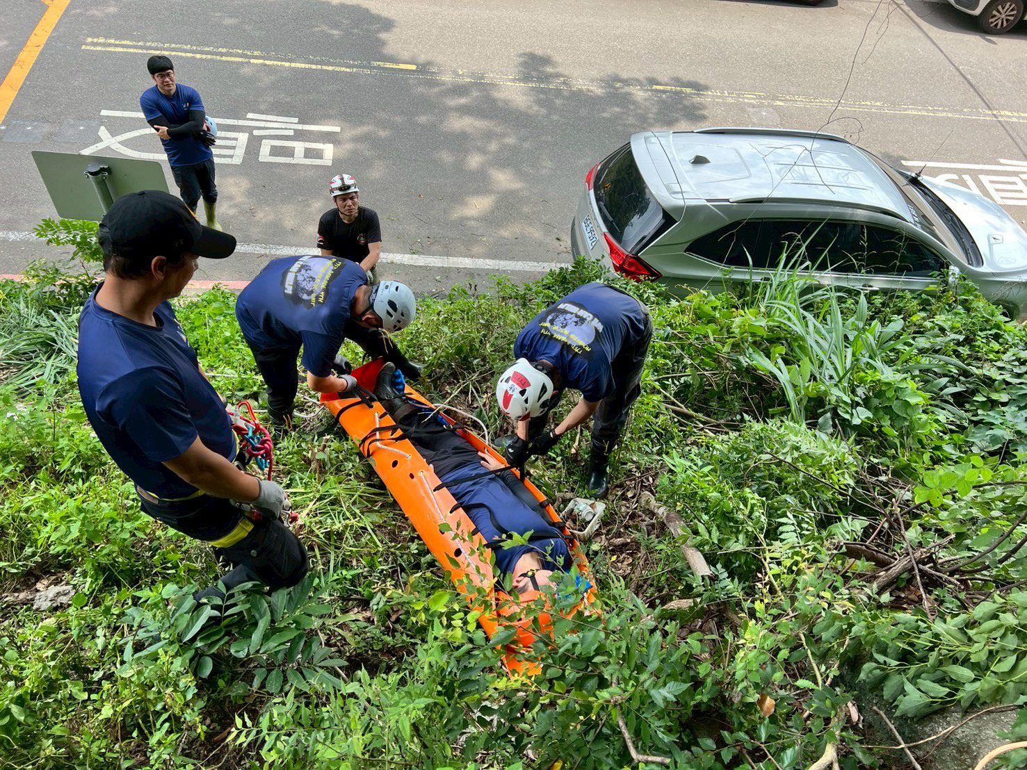 提升山域災害救援能力 桃園消防前進巴陵古道實地訓練 提升山域災害救援能力 桃園消防前進巴陵古道實地訓練