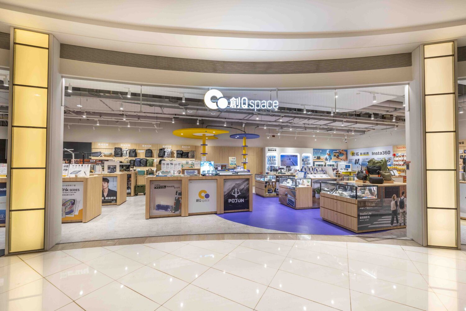 三創生活「創Q Space」南下夢時代展店 虛擬角色首度實體亮相 三創生活「創Q Space」南下夢時代展店 虛擬角色首度實體亮相