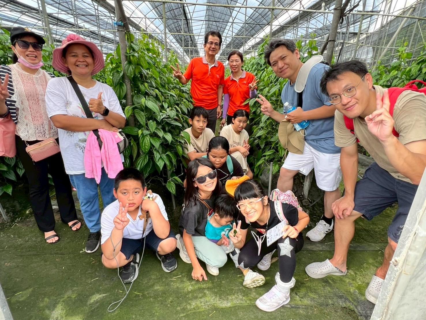 頂新農村課輔班期末旅學　親近土地、永續學習