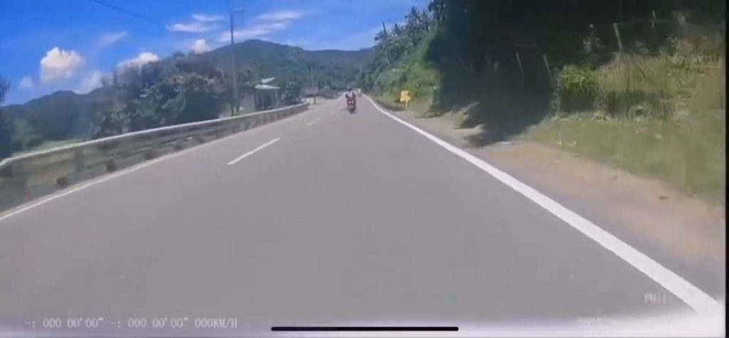 影/真的山道猴!屏東遇猴子穿越馬路 騎士閃避不及撞上摔車破皮 影/真的山道猴!屏東遇猴子穿越馬路 騎士閃避不及撞上摔車破皮