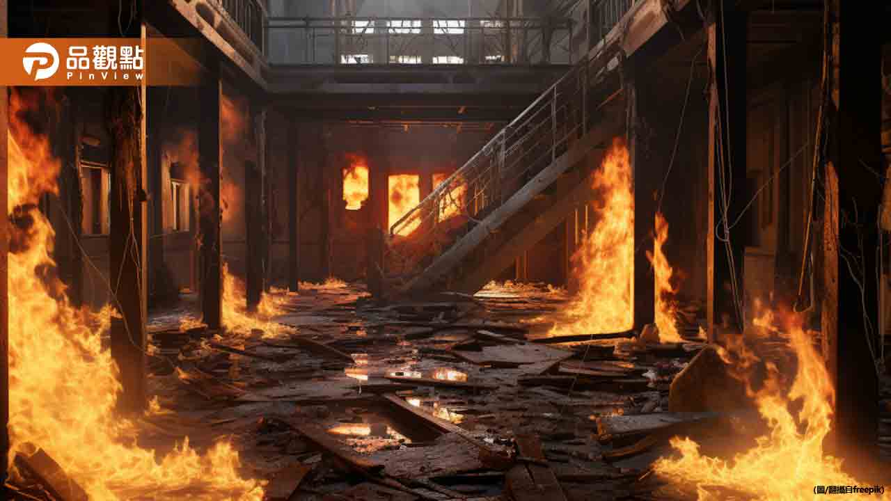 烤漆廠大火「像進烤箱」 新竹勇消「體溫飆破40°C」奮力救