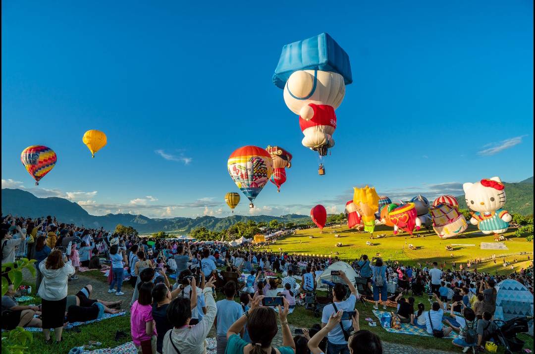 台東鹿野高台即時影像上線 熱氣球嘉年華「雲端」同享 台東鹿野高台即時影像上線 熱氣球嘉年華「雲端」同享
