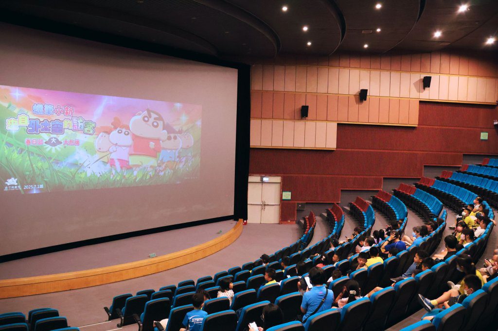 科博館「必可飛劇場」啟航 跟著蠟筆小新探索外太空