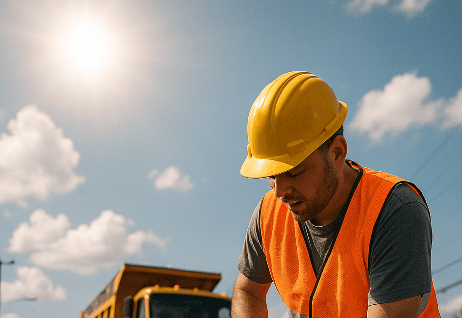 高溫來襲!桃園勞檢處啟動高氣溫戶外作業熱危害專案檢查計畫 高溫來襲!桃園勞檢處啟動高氣溫戶外作業熱危害專案檢查計畫