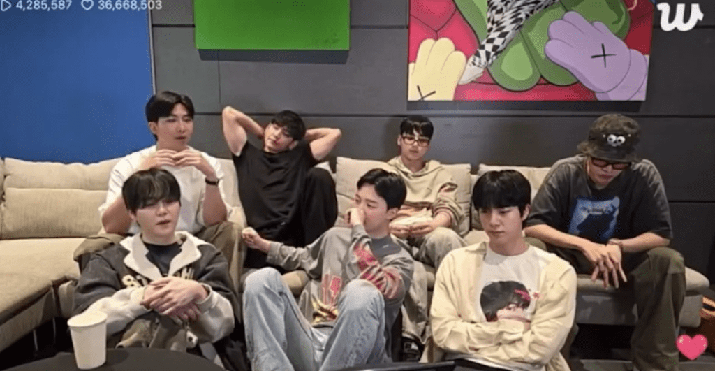 BTS全員合體直播吸730萬人觀看!明年推新專輯、巡演 BTS全員合體直播吸730萬人觀看!明年推新專輯、巡演