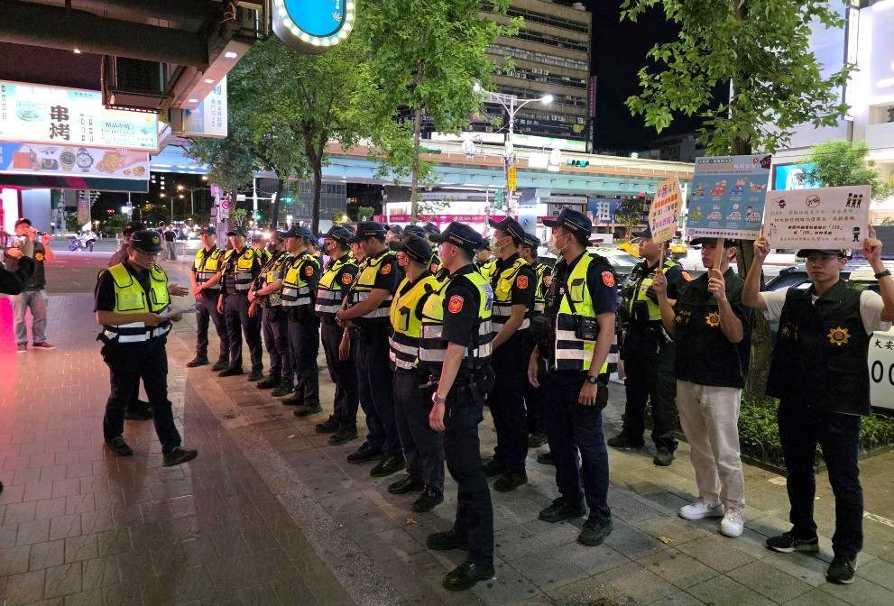 青春專案守護青少年安全 北市大安警全力出擊 青春專案守護青少年安全 北市大安警全力出擊