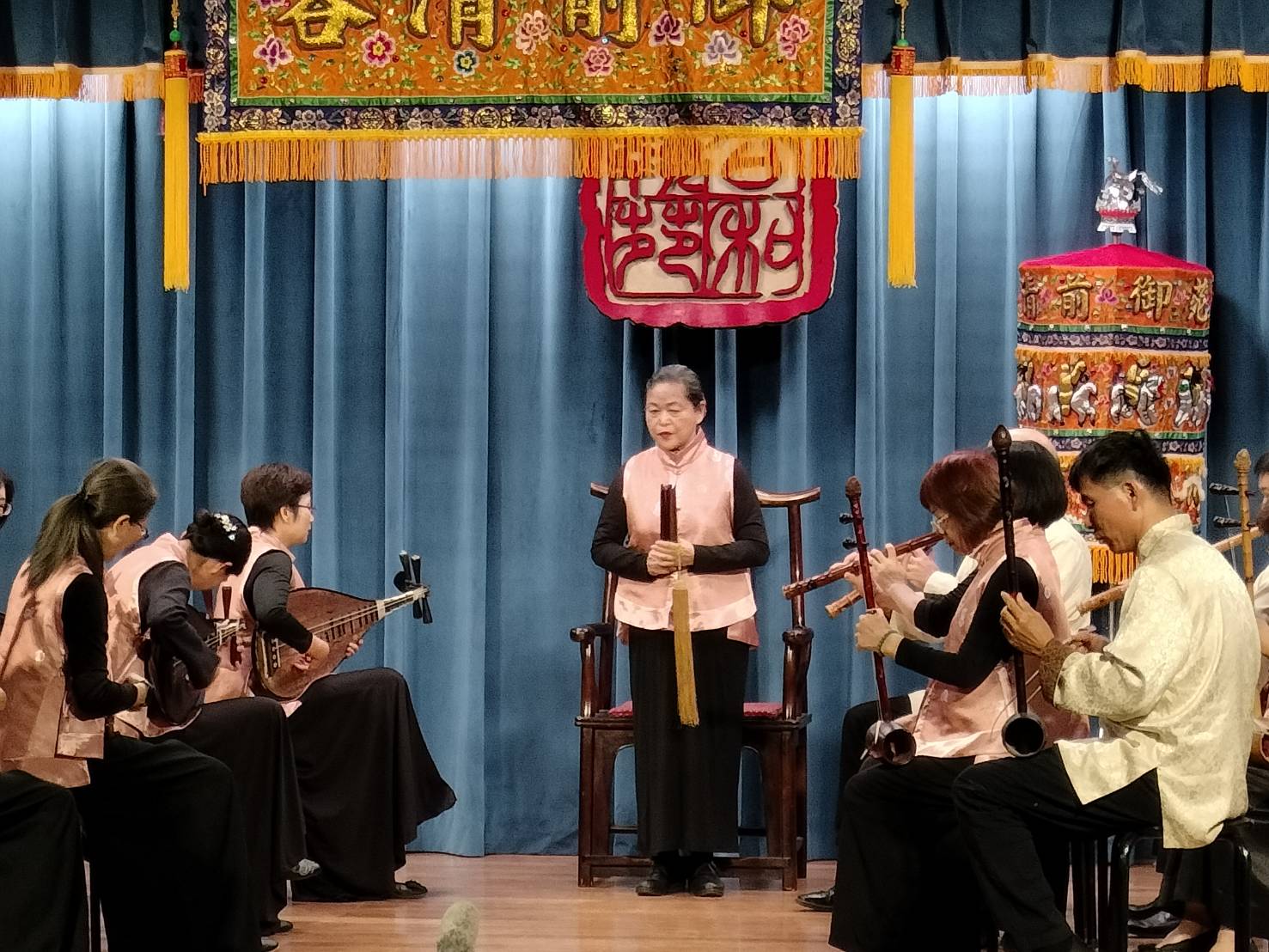 南管戲曲文資保存者林吳素霞獲傳藝金曲獎特別獎殊榮 蔚為台中之光