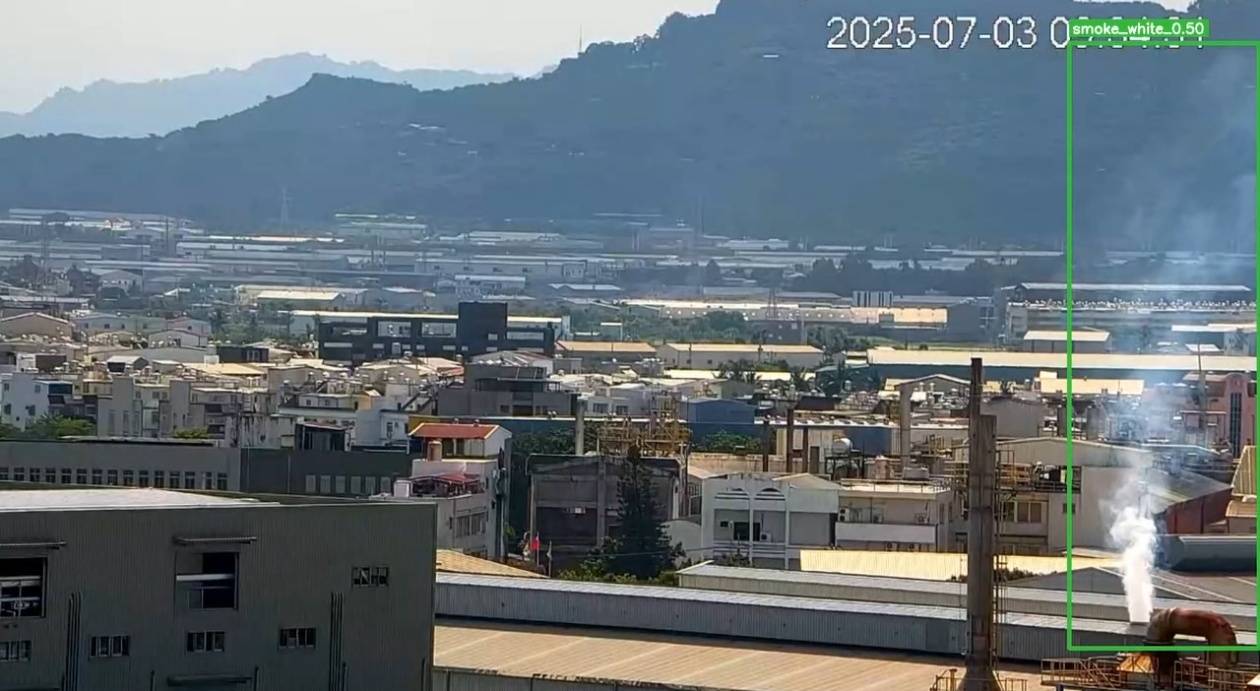 高市環保局AI系統即時偵測異常排放 岡山工廠鹽酸氣未經處理排放遭罰 高市環保局AI系統即時偵測異常排放 岡山工廠鹽酸氣未經處理排放遭罰