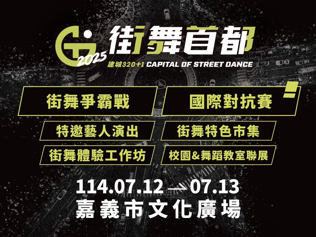 今夏最炸街舞盛典登場！「2025街舞首都」要你感受兩日熱血狂潮！