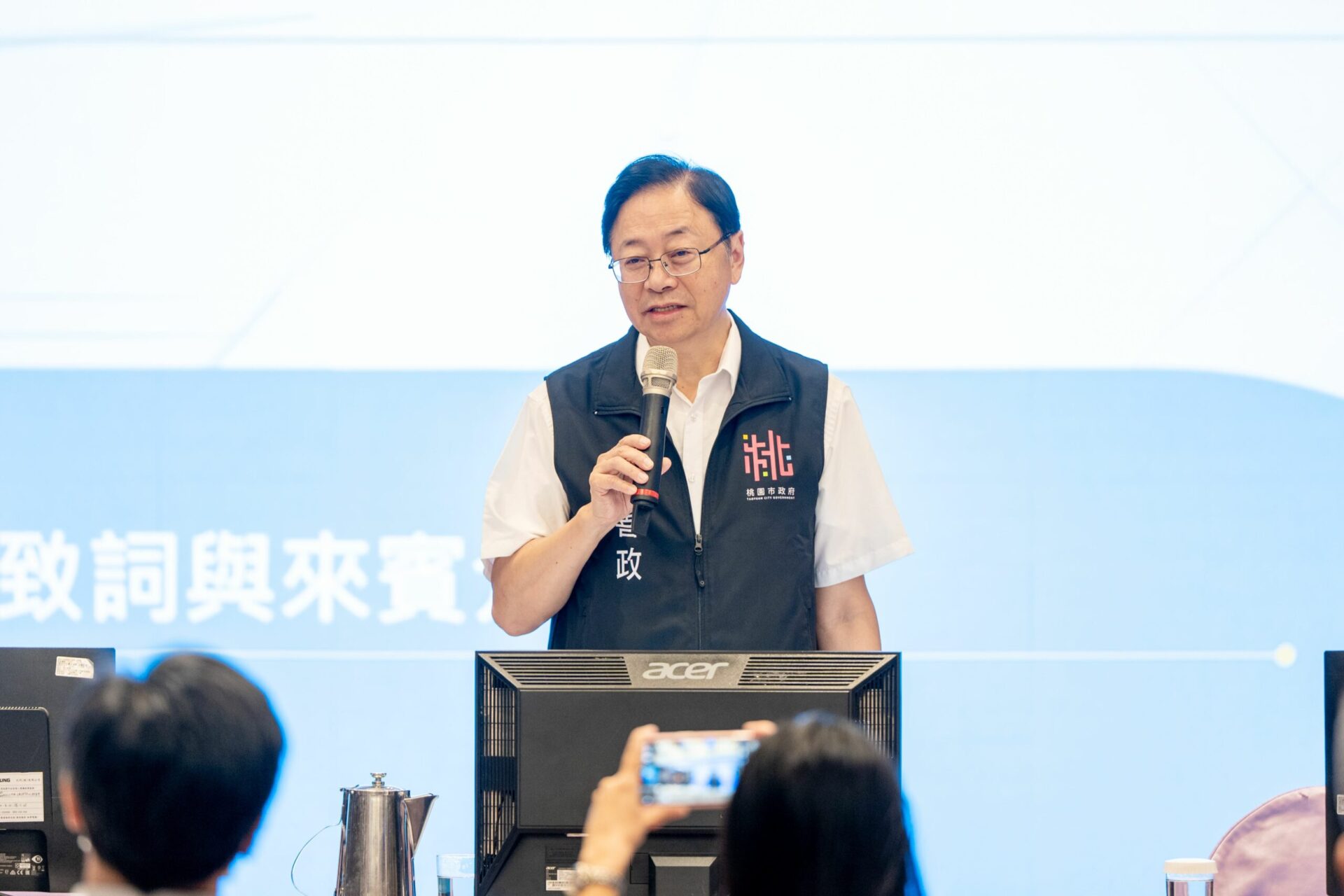 張善政出席桃園區基層座談會 大談幸福城的願景藍圖 張善政出席桃園區基層座談會 大談幸福城的願景藍圖