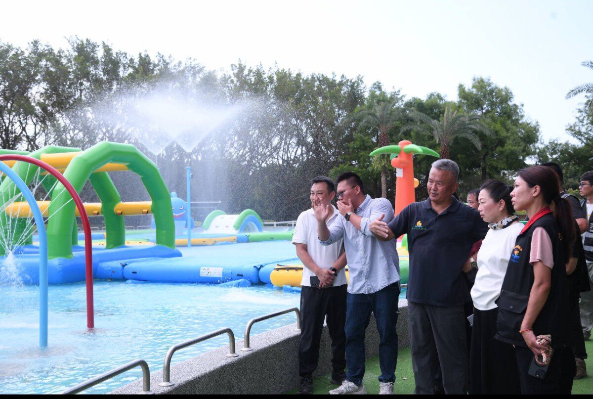 知卡宣親子水上遊樂區第一期工程完工 將於7/12開 打造遊客安全舒適遊樂空間 知卡宣親子水上遊樂區第一期工程完工 將於7/12開 打造遊客安全舒適遊樂空間