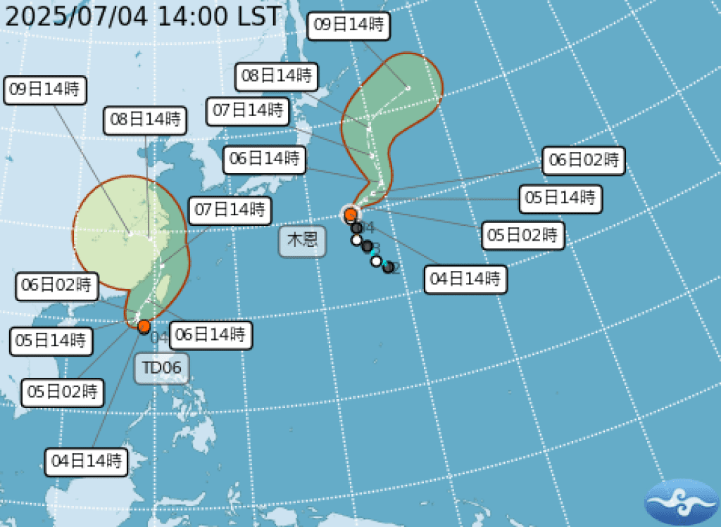 「準丹娜絲」磨刀霍霍!最快明晨發海警 3地紫爆雨彈南部先開轟 「準丹娜絲」磨刀霍霍!最快明晨發海警 3地紫爆雨彈南部先開轟