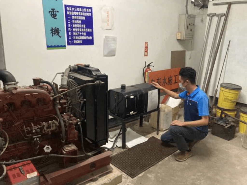 丹娜絲颱風來勢洶洶 台水二區處超前部署維持供水穩定 丹娜絲颱風來勢洶洶 台水二區處超前部署維持供水穩定