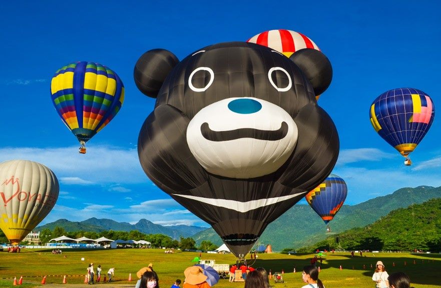 熊讚飛上台東鹿野高台　熱氣球嘉年華打卡送限量好禮