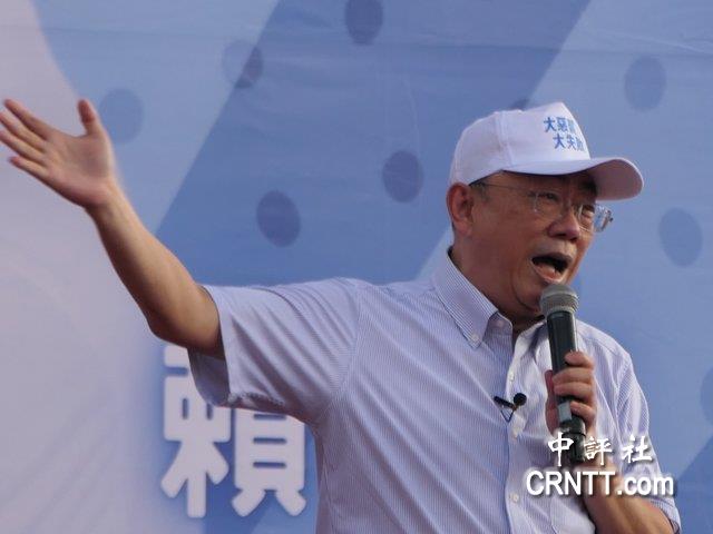 郭正亮出席反惡罷　批賴清德仇恨十講居心惡毒　第五講外交篇稱因颱風取消　實則自慚形穢