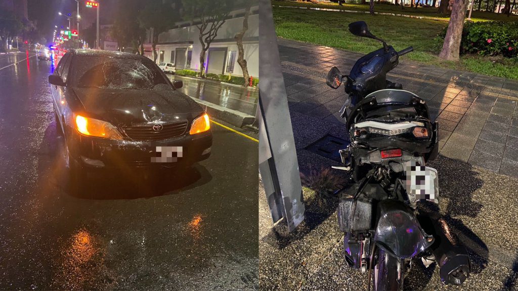 撞飛1個路口!高雄19歲男遭自小客高速撞擊「緊急送醫」 撞飛1個路口!高雄19歲男遭自小客高速撞擊「緊急送醫」