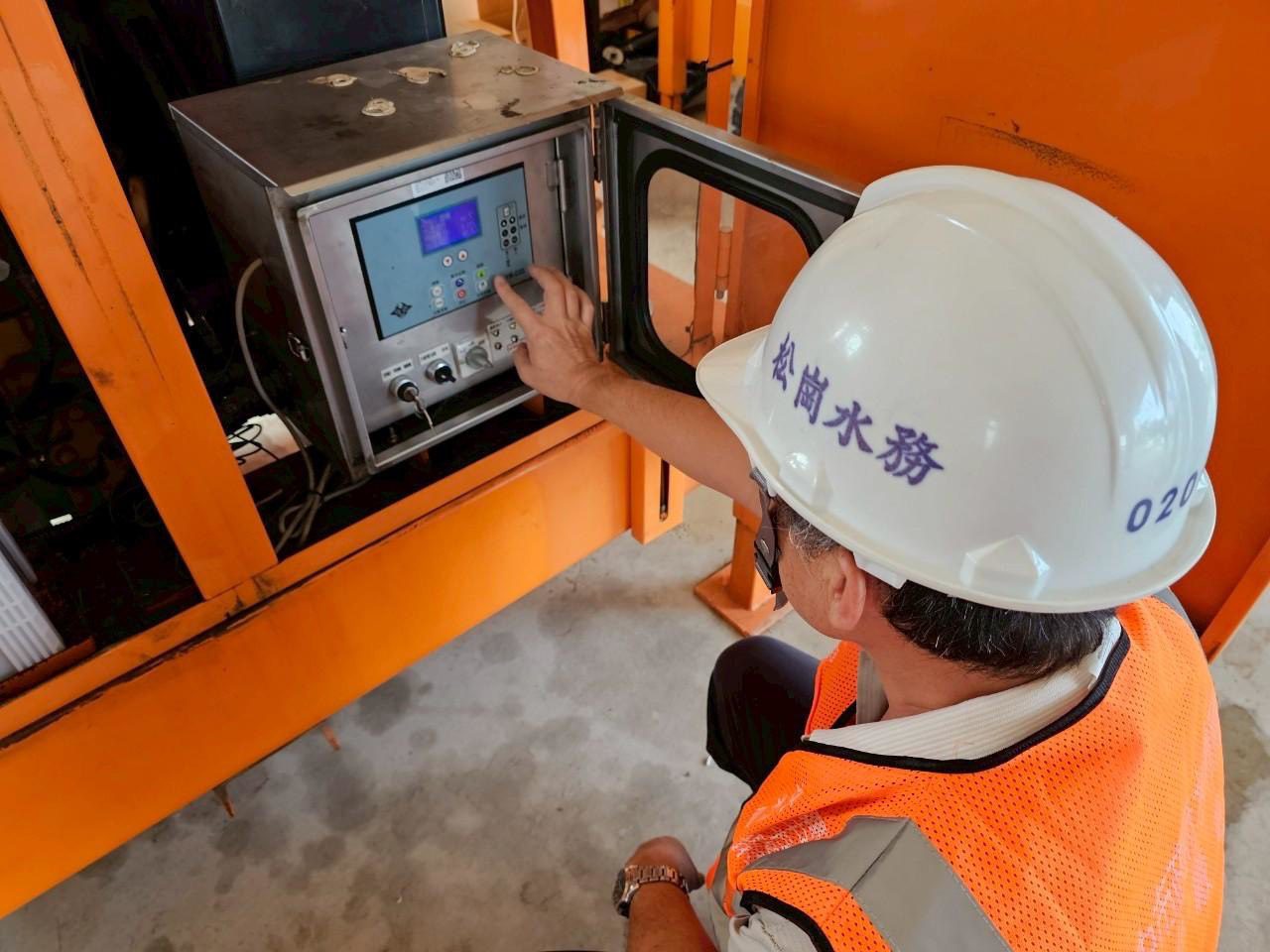 丹娜絲颱風來勢洶洶　台中水利局大型抽水機提前部署加強戒備