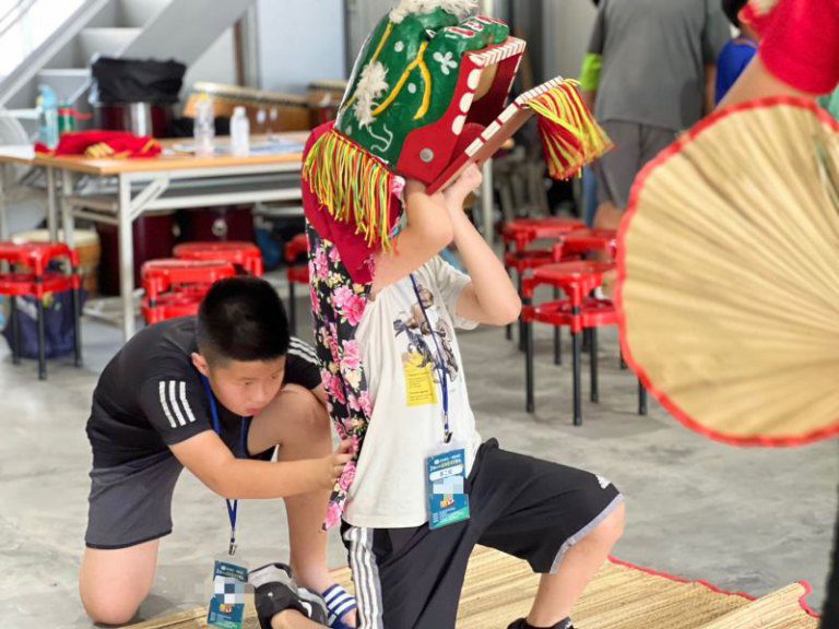 暑假薪傳營隊首發來了！　竹縣小小武師薪傳營活力展開