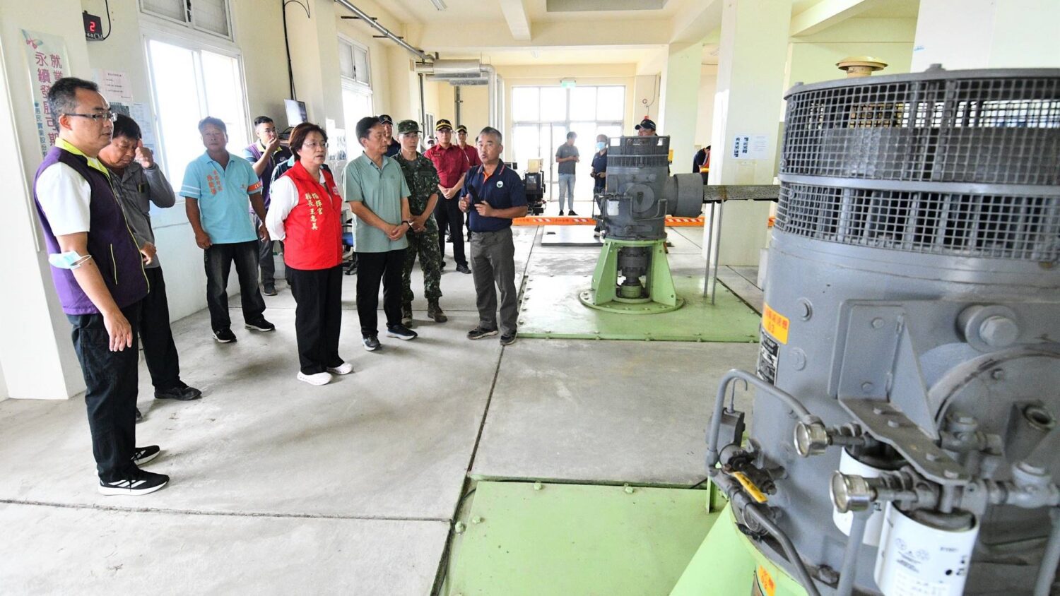 嚴加防範做好防颱準備 王惠美視察淹水地區及抽水站整備 嚴加防範做好防颱準備 王惠美視察淹水地區及抽水站整備