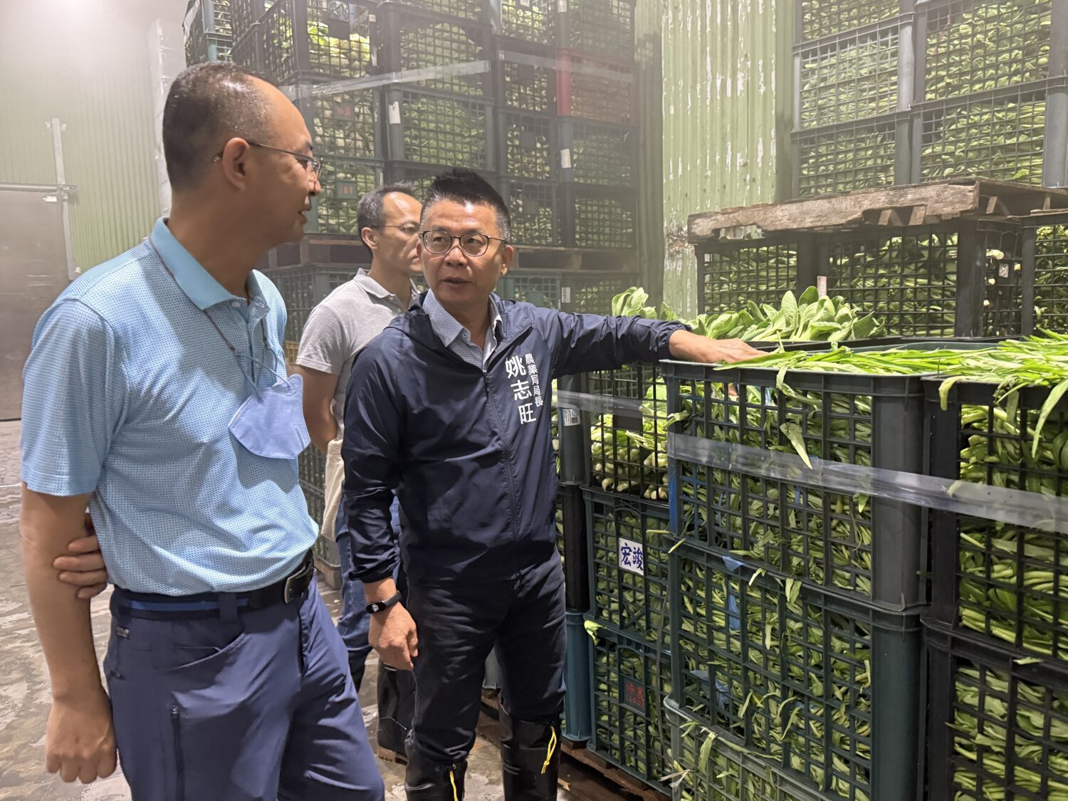 羅達生副市長前往產區關心災情 要求加速辦理農損