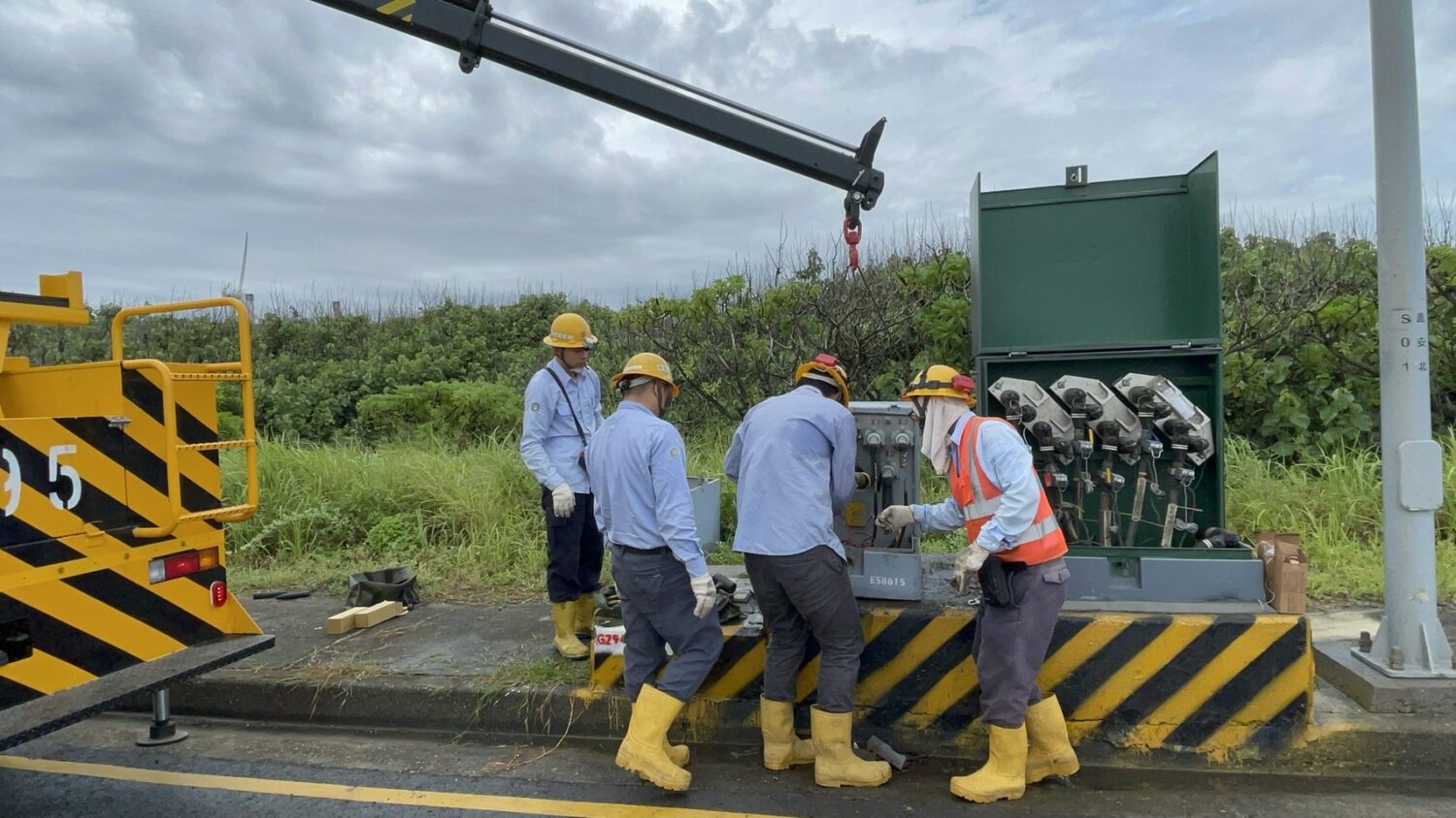 丹娜絲造成彰化地區停電2千餘戶　台電彰化區處已全數復電