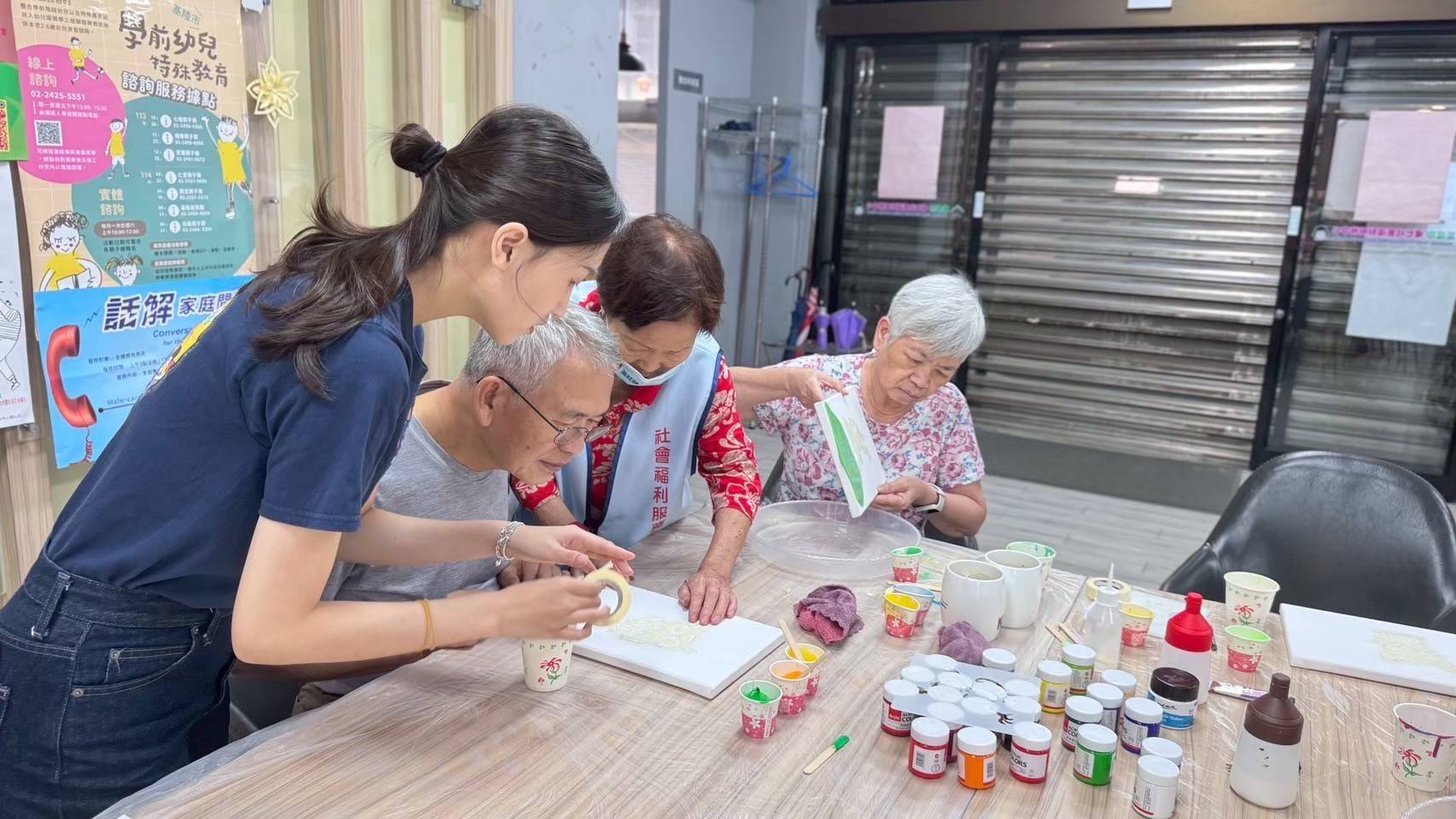 藝術療癒進入家庭　基隆暖七中心助照顧者重拾親子對話與自我
