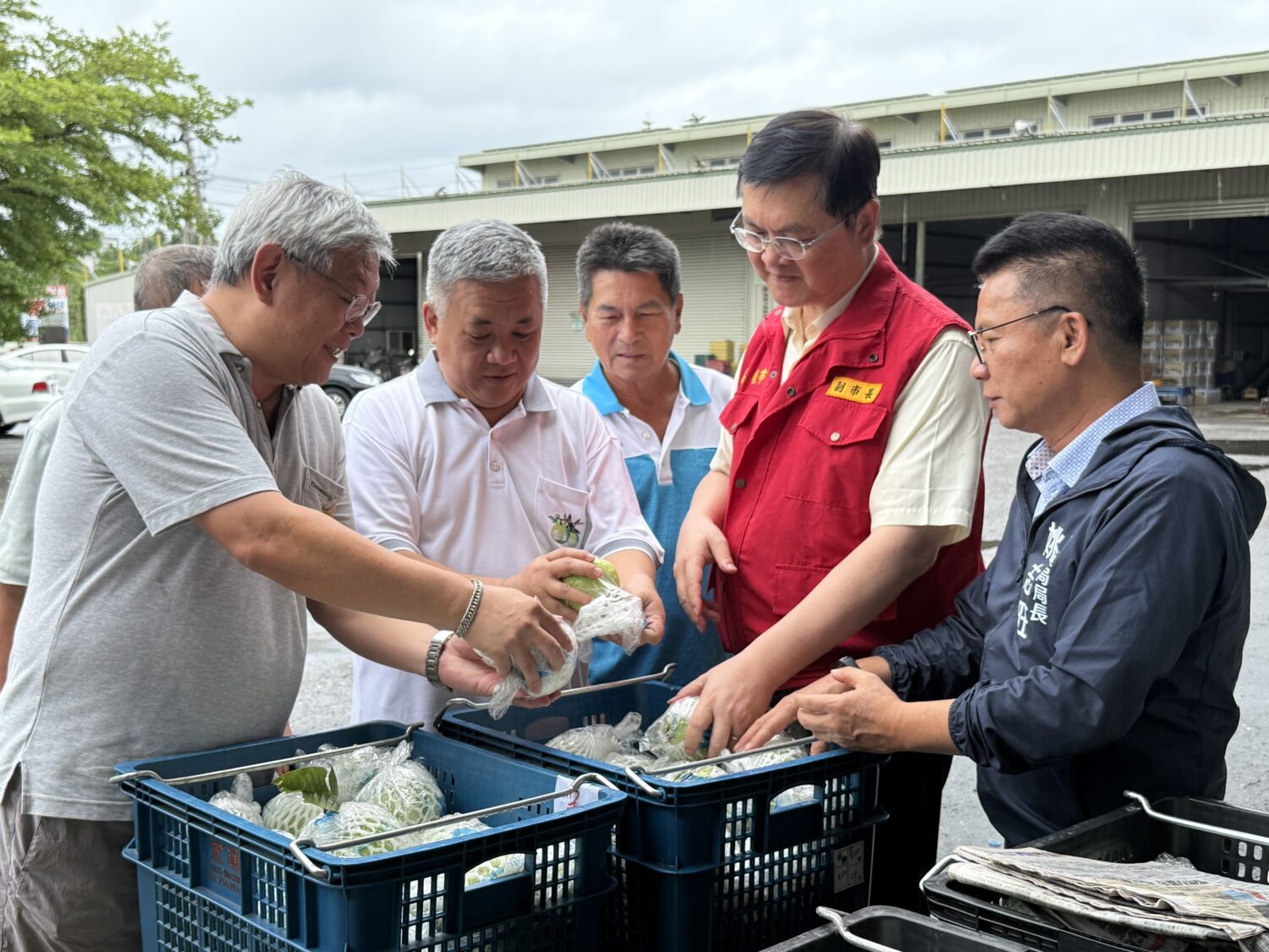 颱風過後高雄農損嚴重  副市長羅達生實地勘查承諾加速救助流程