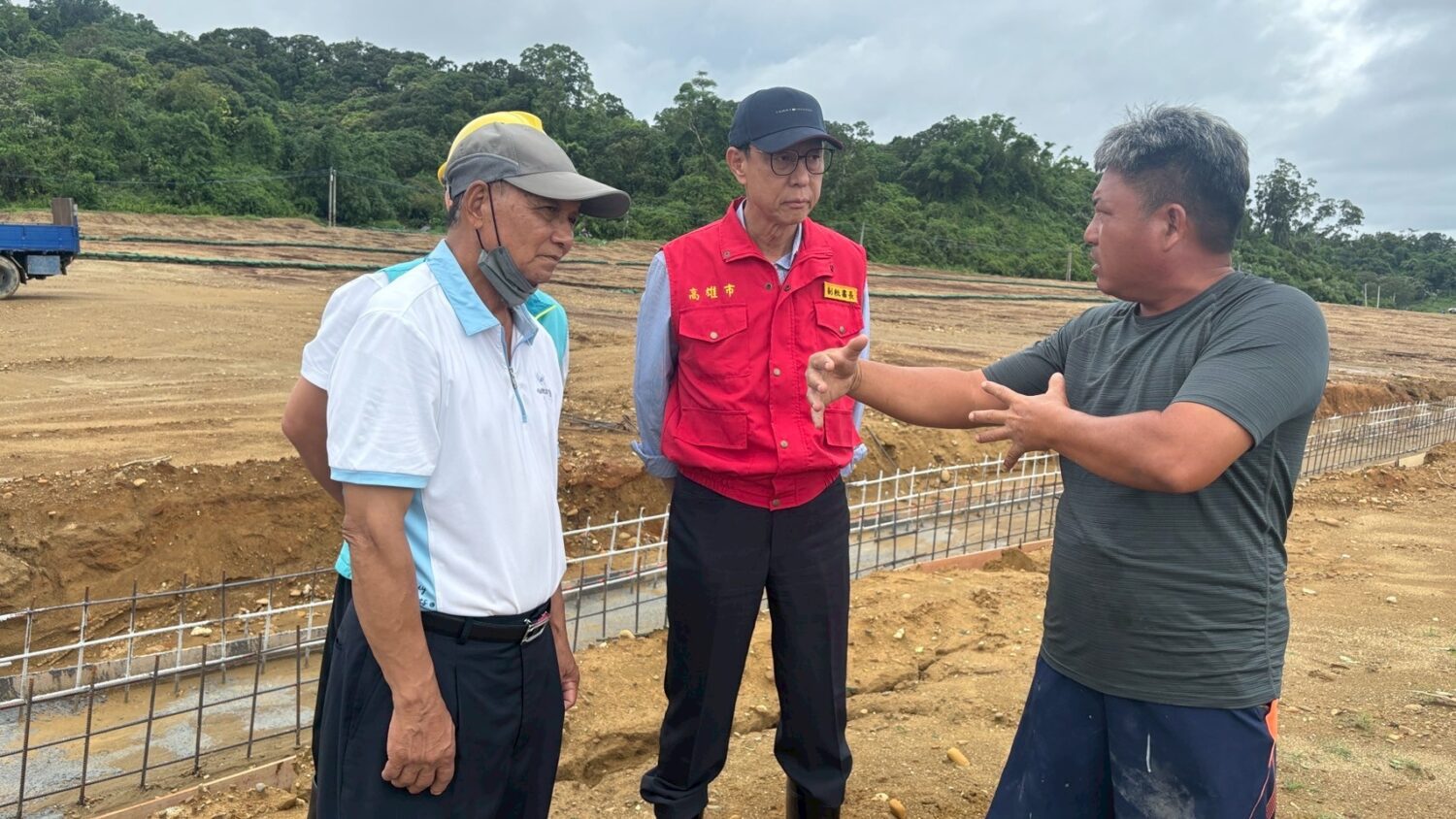 丹娜絲颱風警戒不鬆懈　高市府水利局派駐和山里第一線守護民眾安全