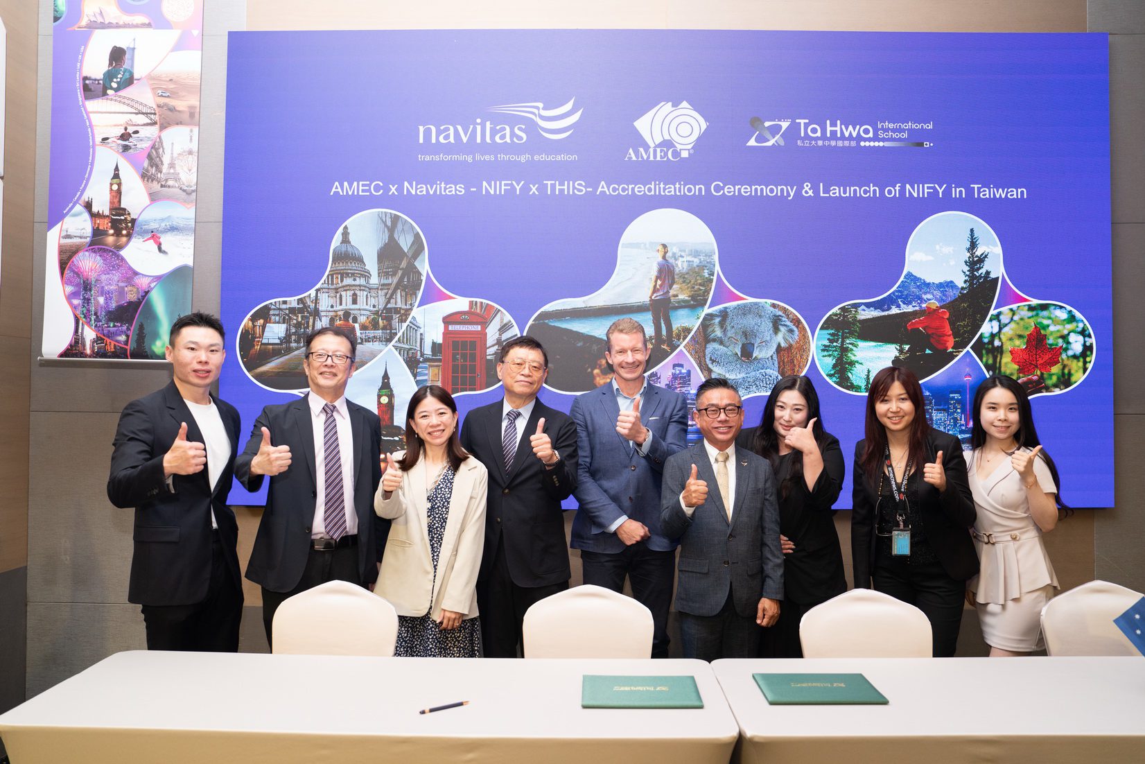 桃園教育新里程碑 大華中學聯手Navitas開啟台灣學子直通世界名校捷徑
