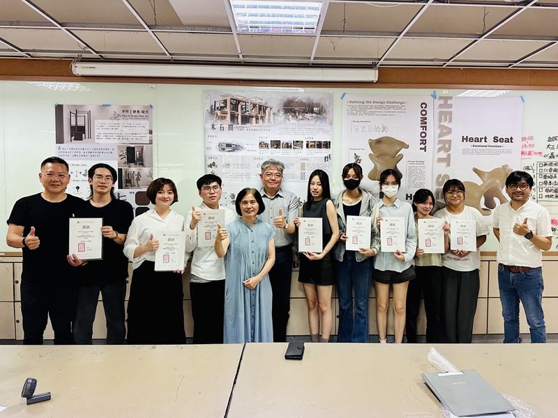 2025森獎全國大專院校空間設計暨傢俱設計競賽 樹科大室設系勇奪金獎