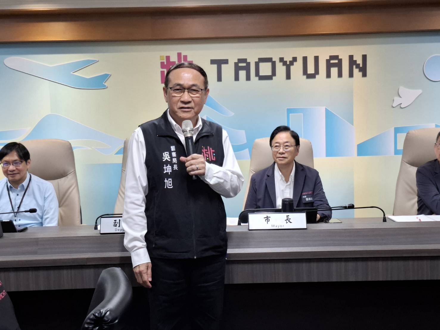 桃園警察局長吳坤旭下周榮退 張善政感謝他對治安貢獻