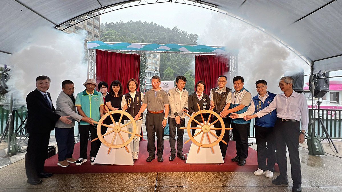 日月潭電動船2.0啟航 打造永續旅遊新標竿 日月潭電動船2.0啟航 打造永續旅遊新標竿