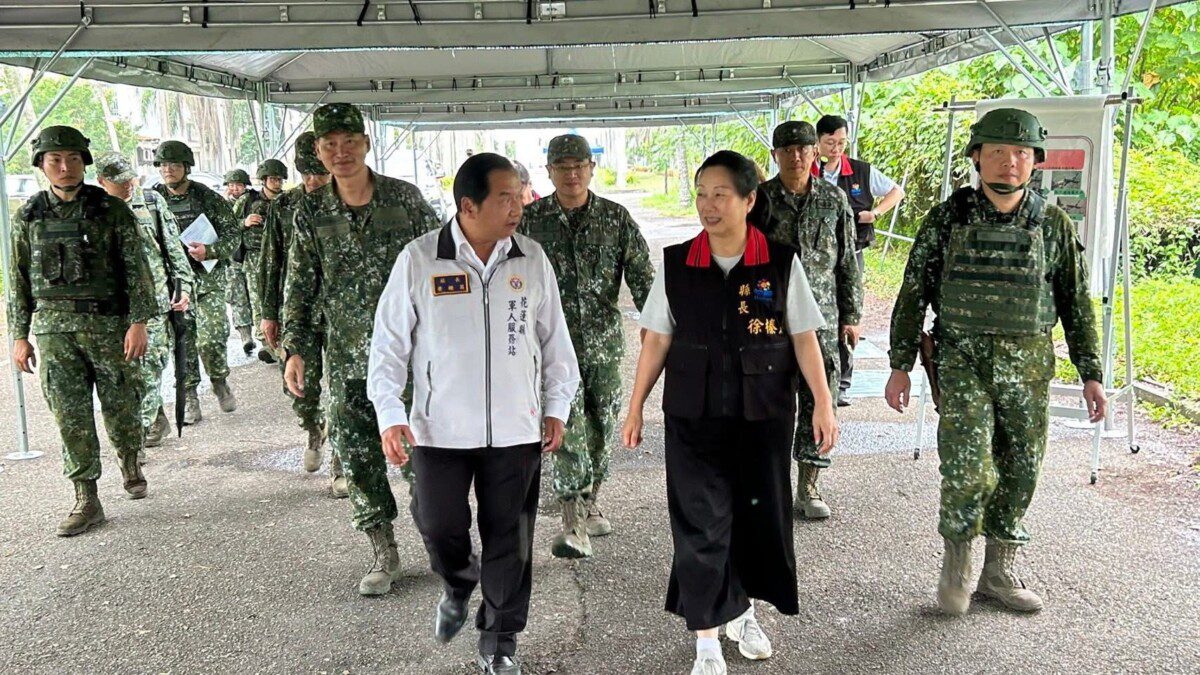 國軍年度漢光演習今展開 花蓮縣長徐榛蔚慰勉教召部隊 國軍年度漢光演習今展開 花蓮縣長徐榛蔚慰勉教召部隊