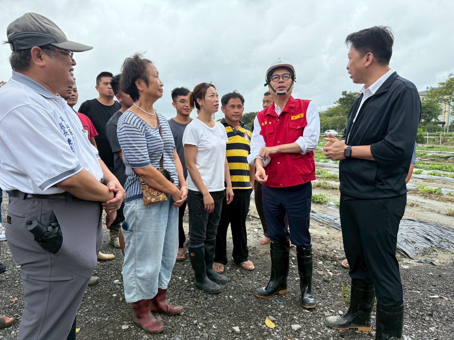 丹娜絲重創高雄農業! 陳其邁勘災指示加速辦理救助作業 丹娜絲重創高雄農業! 陳其邁勘災指示加速辦理救助作業