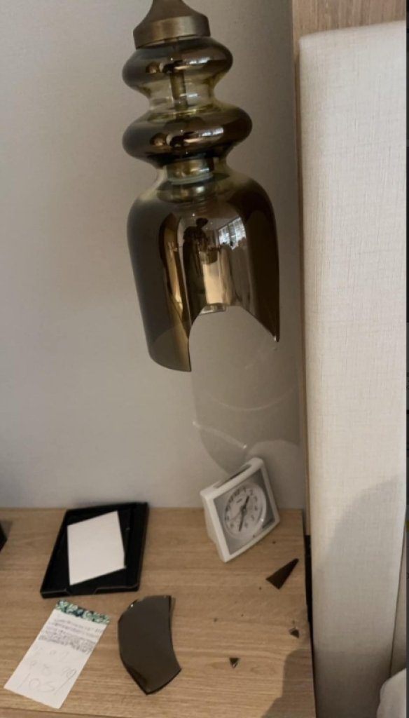 台人沖繩親子踩雷記!吊燈破了賠3萬 全網一面倒挺飯店 台人沖繩親子踩雷記!吊燈破了賠3萬 全網一面倒挺飯店