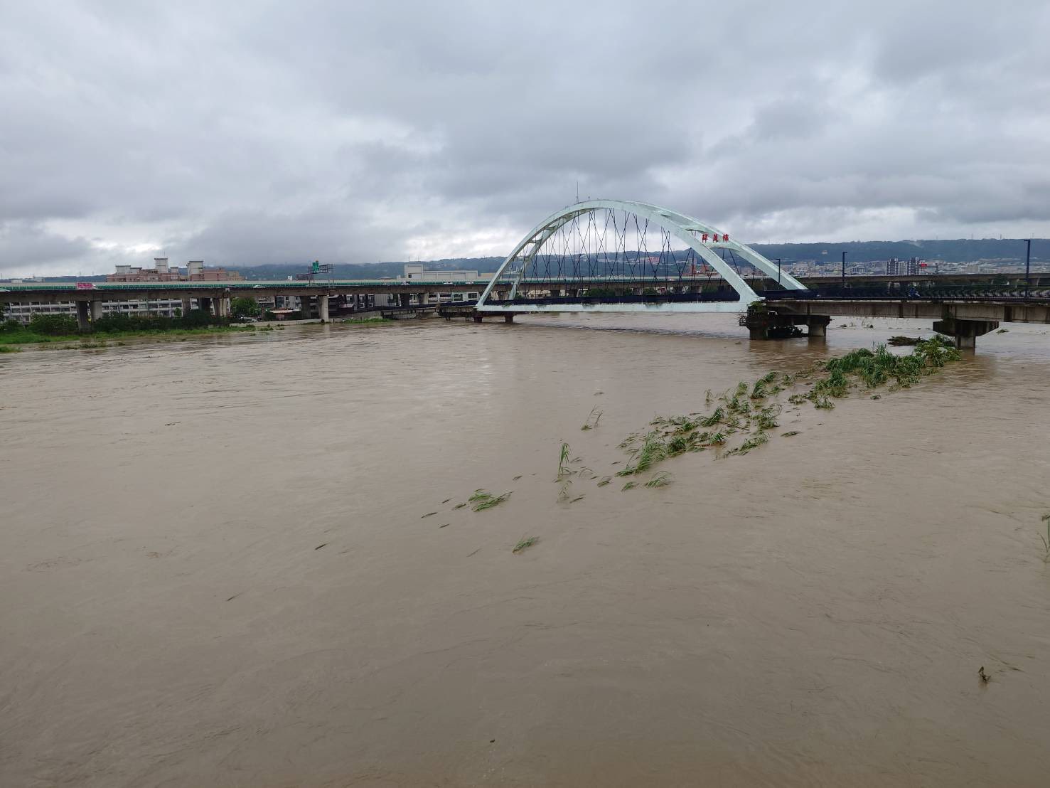 雨炸南投！ 多處淹水貓羅溪沿線居民忐忑不安