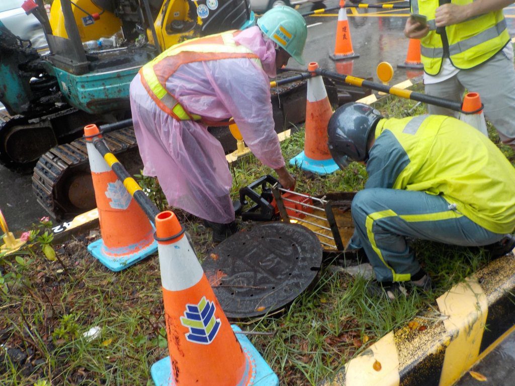 雨水下水道全面巡檢！台中水利局汛期維護不鬆懈 守護市民防災安全