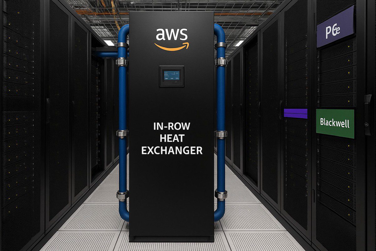亞馬遜雲端硬體再進化！自研液冷IRHX支援輝達新AI晶片