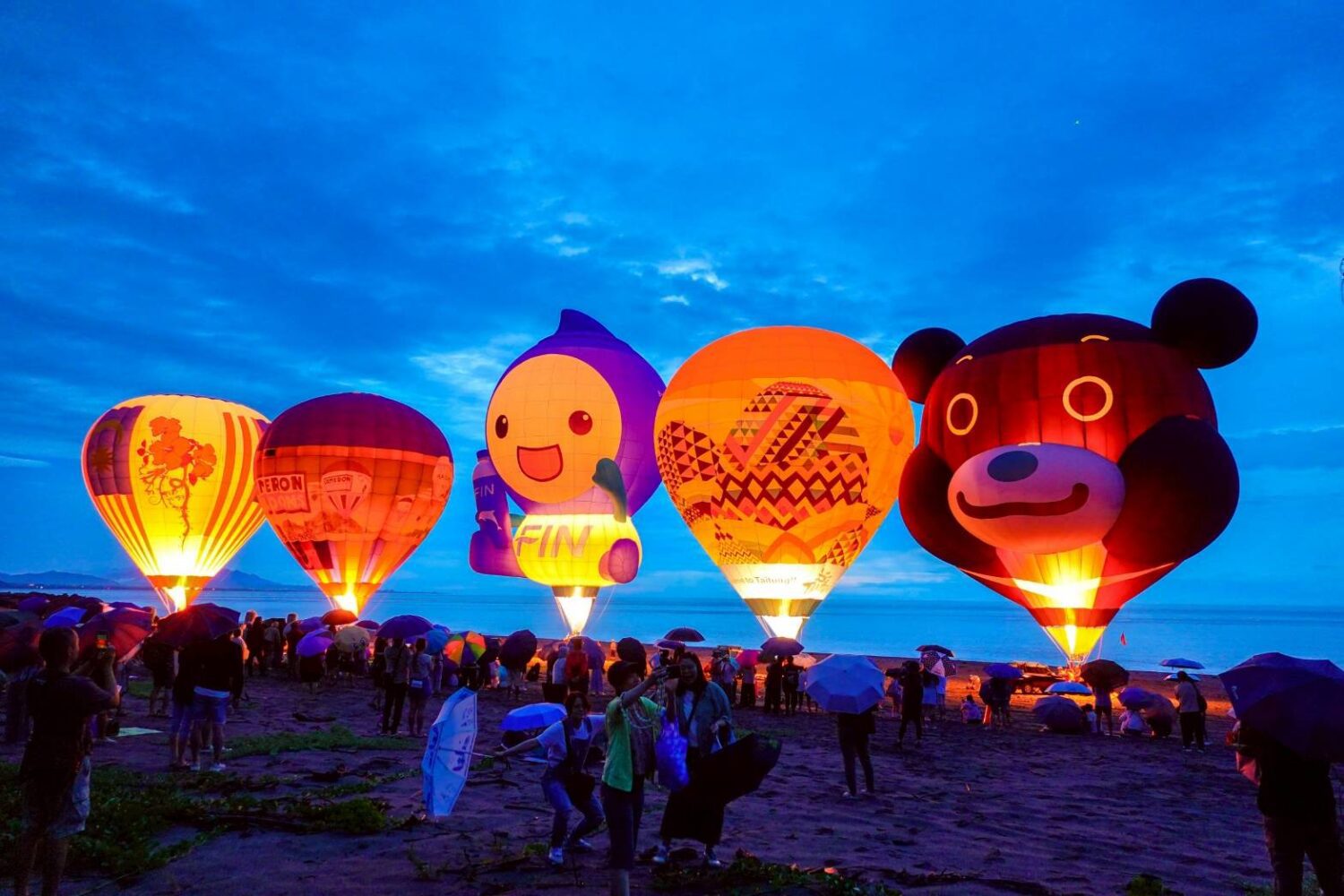 太麻里光雕音樂會 全台唯一曙光場