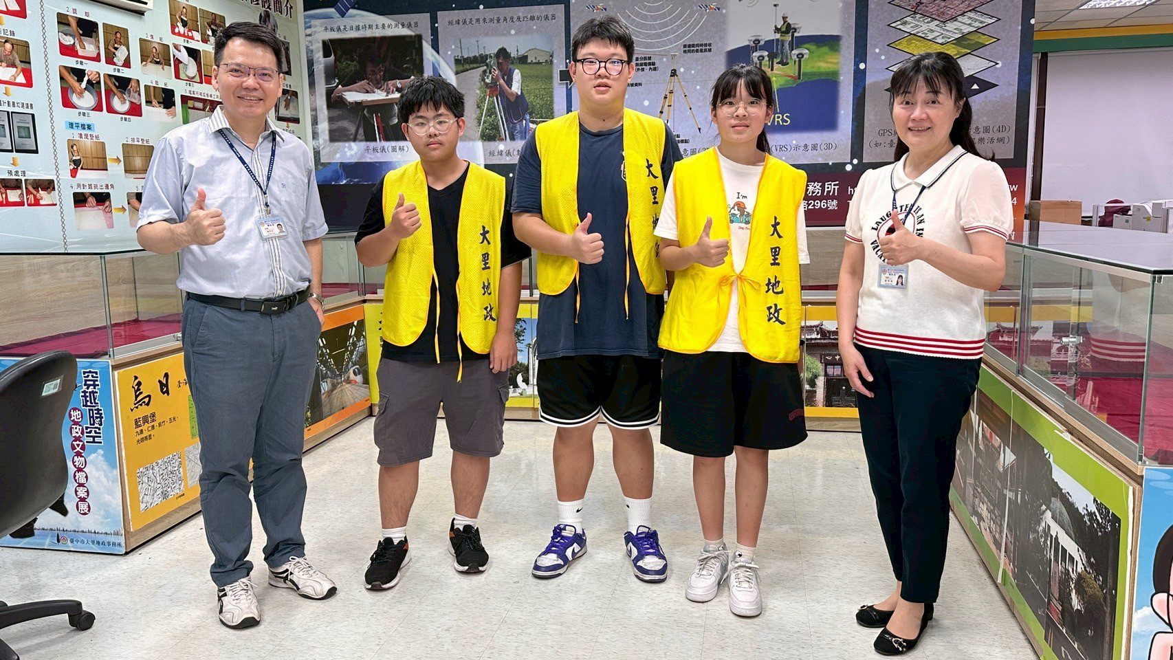 Young溢熱情！中市大里地政青年志工來報到