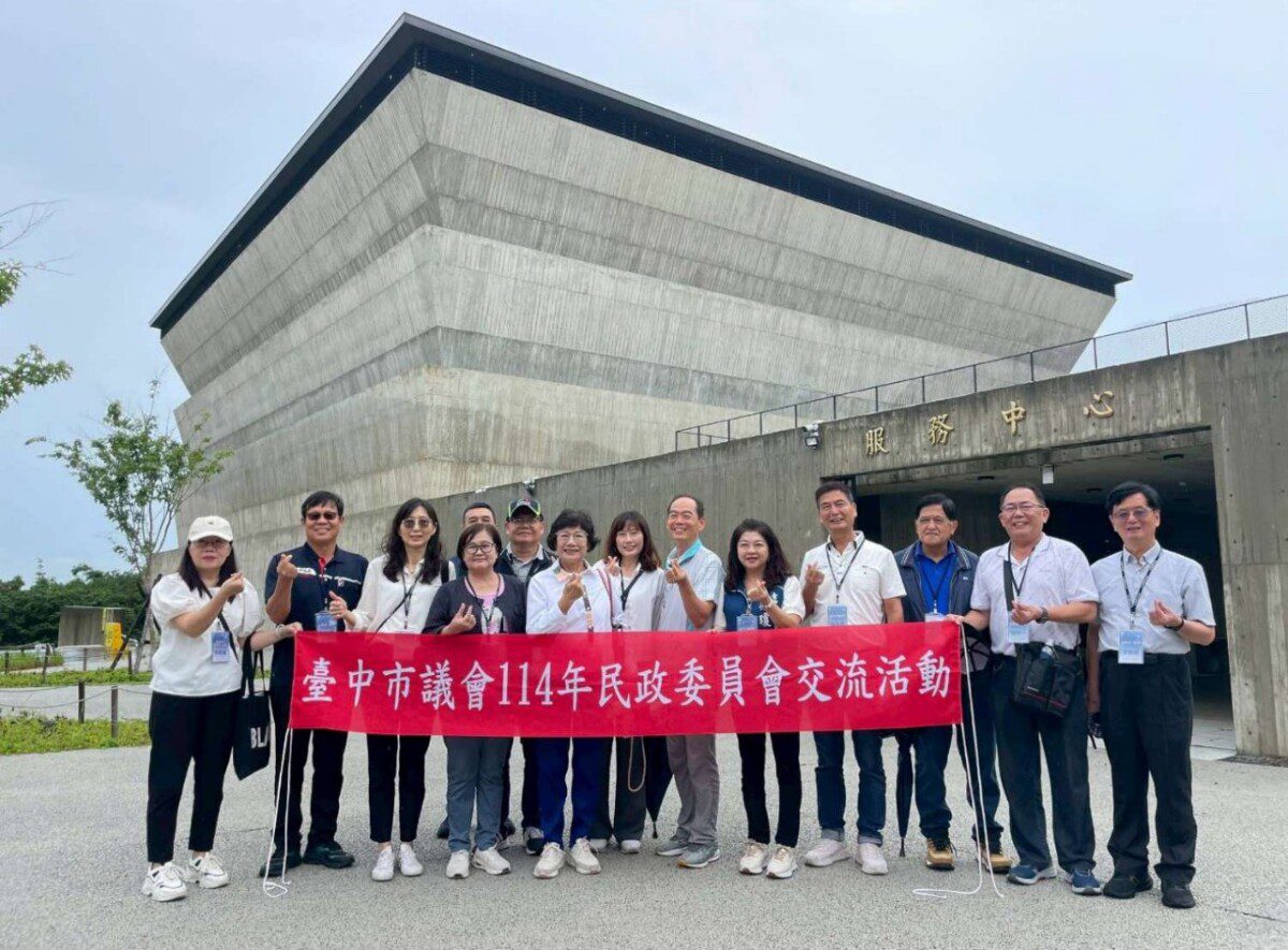 台中市府會參訪竹市永生園區 肯定殯葬設施現代化與人性化服務