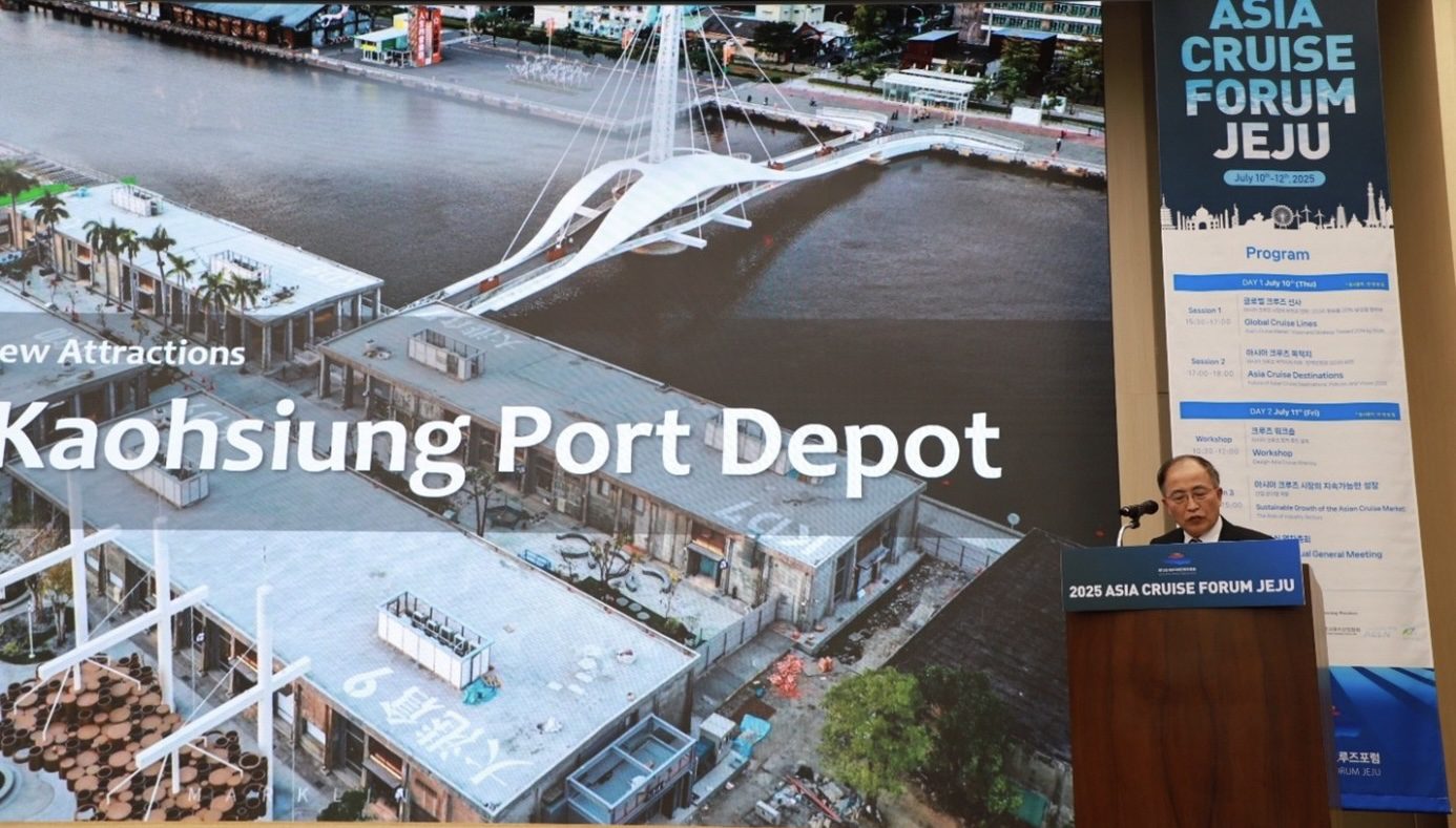 拚臺灣郵輪遍地開花　港務公司赴韓國爭取航線